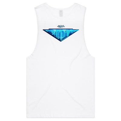 CBRPNK ELECTRO - Mens Sleeveless T-Shirt - BACK PRINT