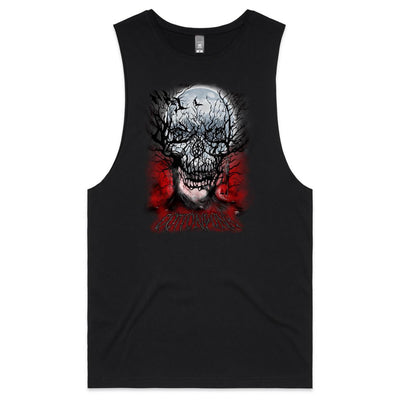 PIERCED SOUL - Mens Sleeveless T-Shirt - FRONT PRINT