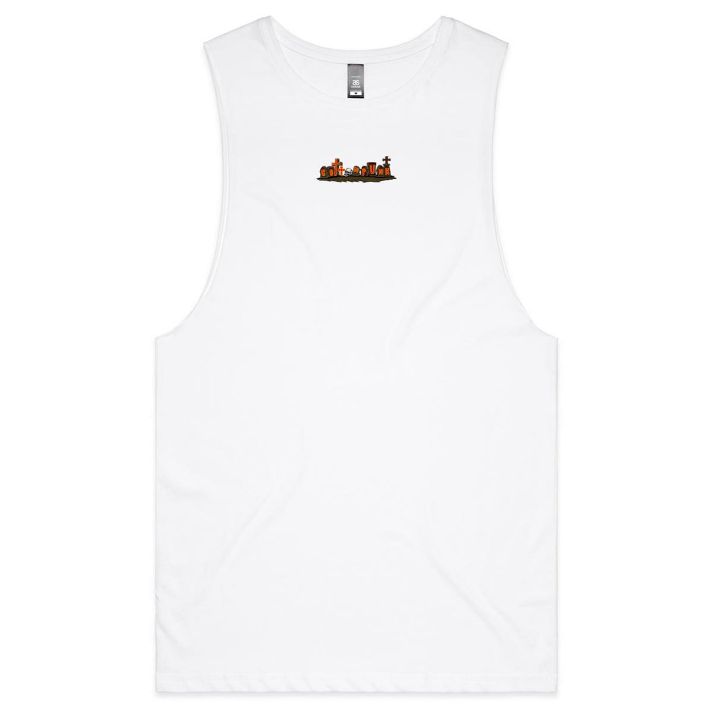 RUST IN PEACE - Mens Sleeveless T-Shirt - BACK PRINT