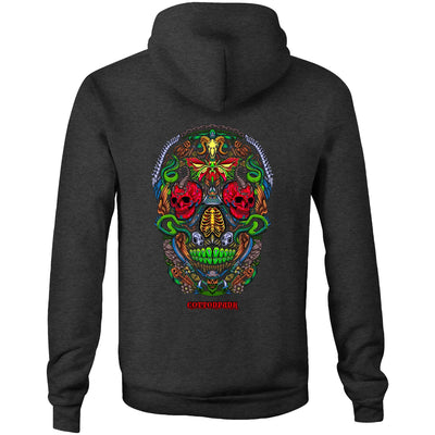 RUST IN PEACE - Mens Pocket Hoodie - BACK PRINT