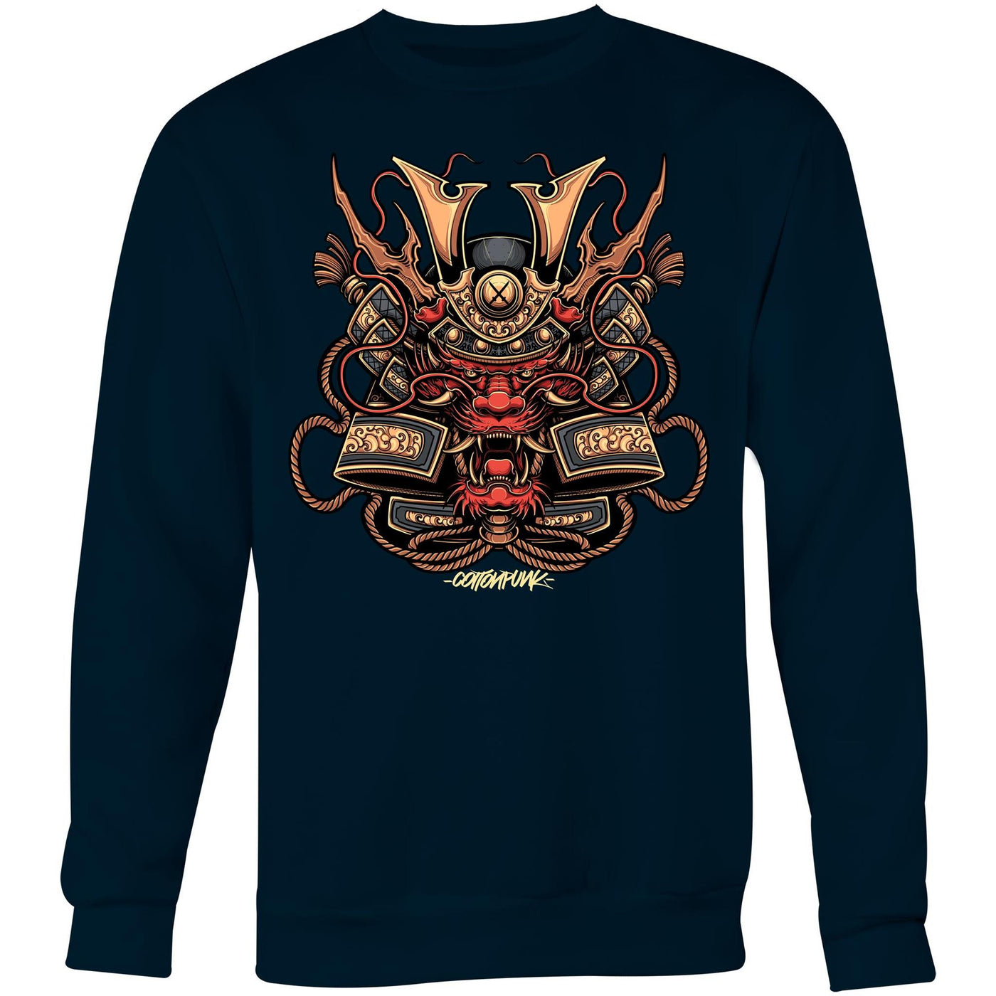 SPIRIT DRAGON - Mens Sweatshirt - FRONT PRINT