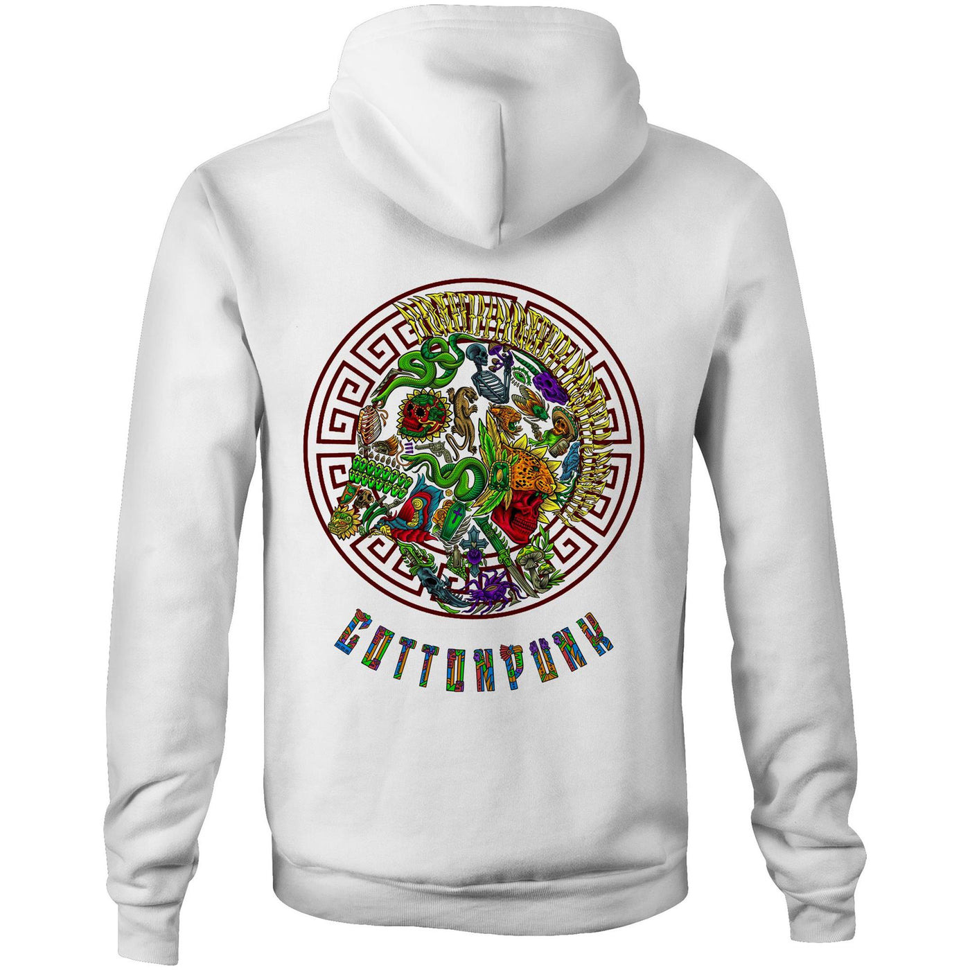 RITUAL DISORDER II - Mens Pocket Hoodie - BACK PRINT