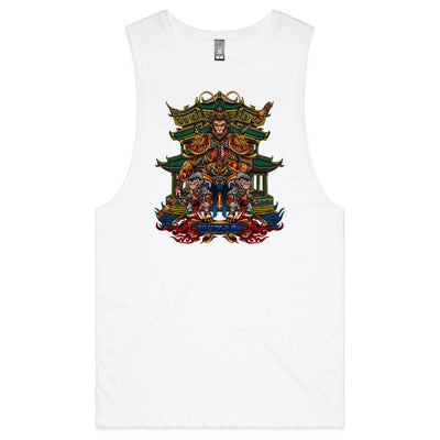 MONKEY KING - Mens Sleeveless T-Shirt - FRONT PRINT