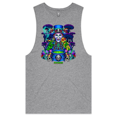 VOODOO MASTER - Mens Sleeveless T-Shirt - FRONT PRINT