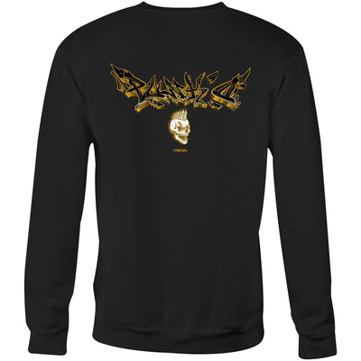 PUNK'D - Mens Sweatshirt - BACK PRINT