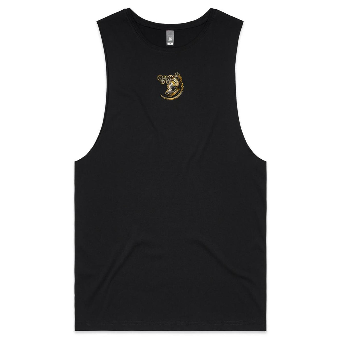 MACHINE - Mens Sleeveless T-Shirt - BACK PRINT