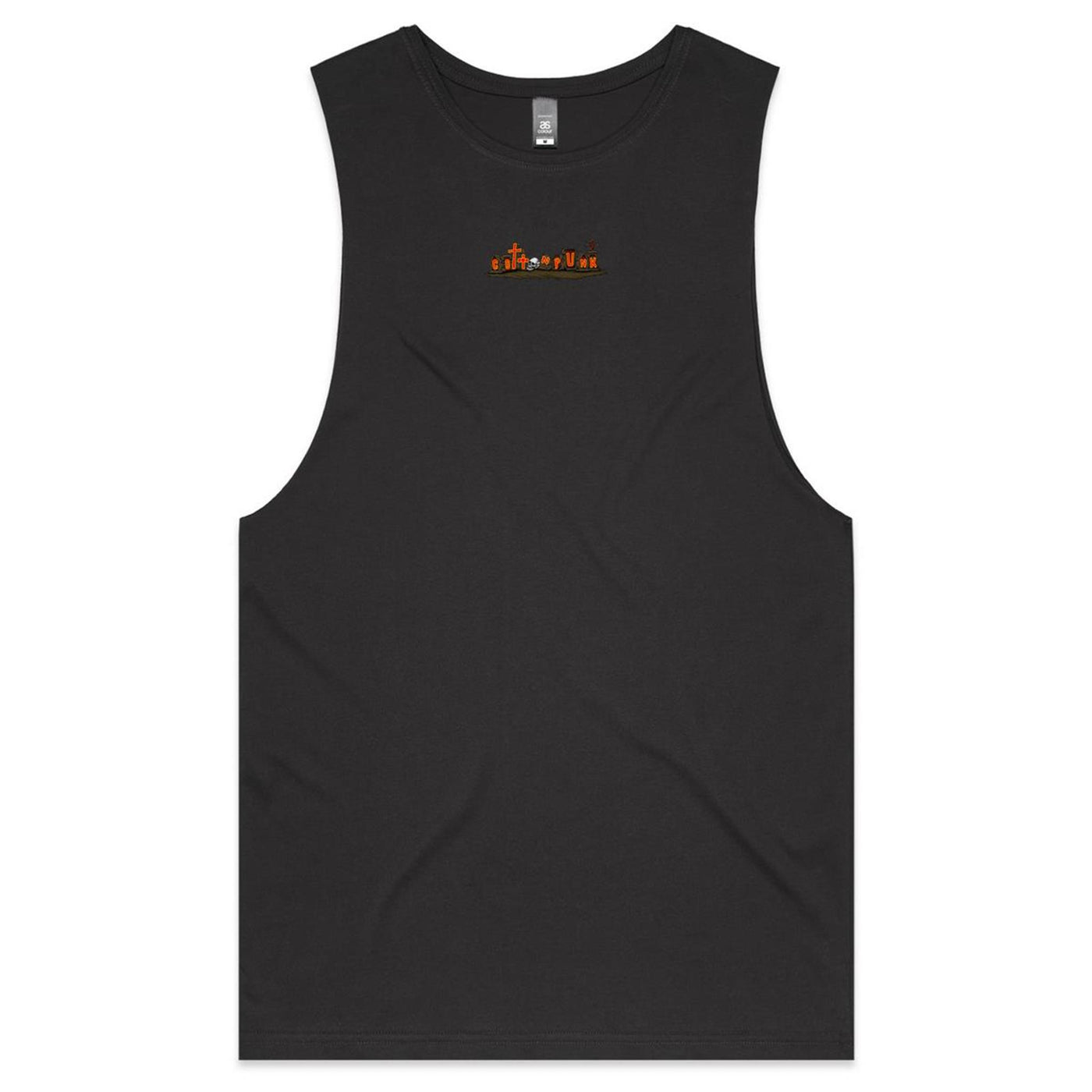 RUST IN PEACE - Mens Sleeveless T-Shirt - BACK PRINT