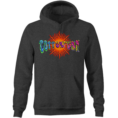 MAGIC SHROOMS - Mens Pocket Hoodie - FRONT PRINT