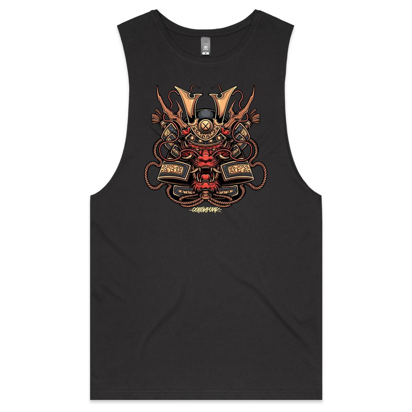 SPIRIT DRAGON - Mens Sleeveless T-Shirt - FRONT PRINT