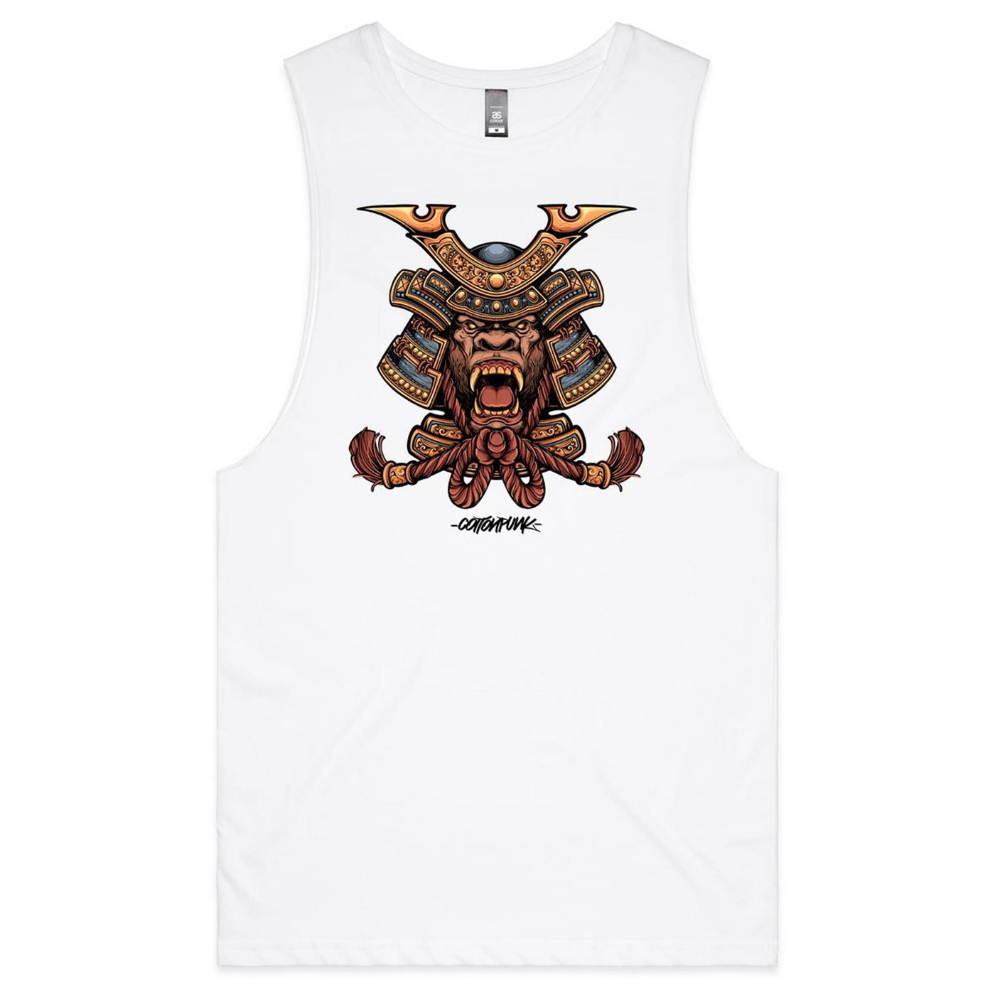 SPIRIT MONKEY - Mens Sleeveless T-Shirt - FRONT PRINT