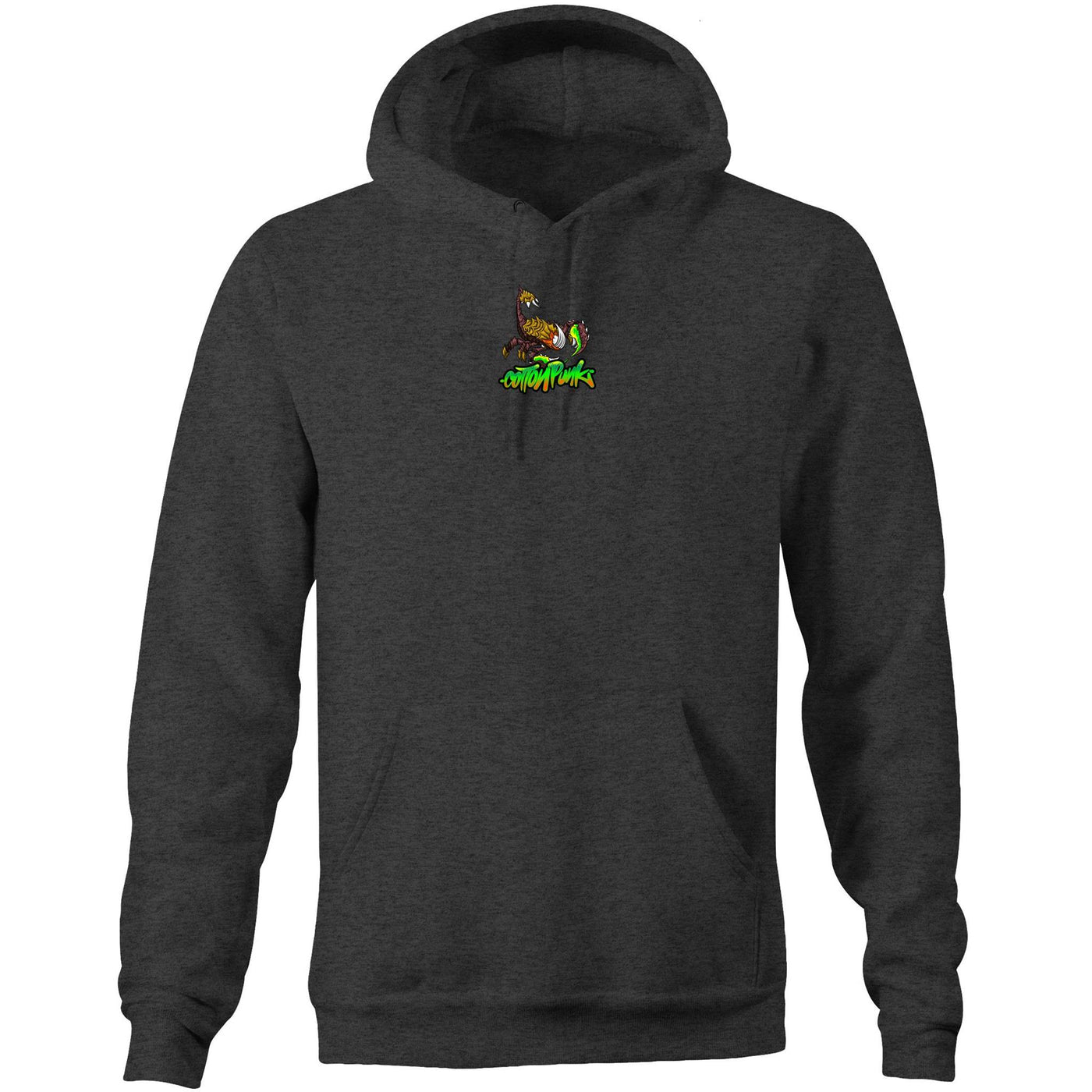 SCORPION KING - Mens Pocket Hoodie - BACK PRINT