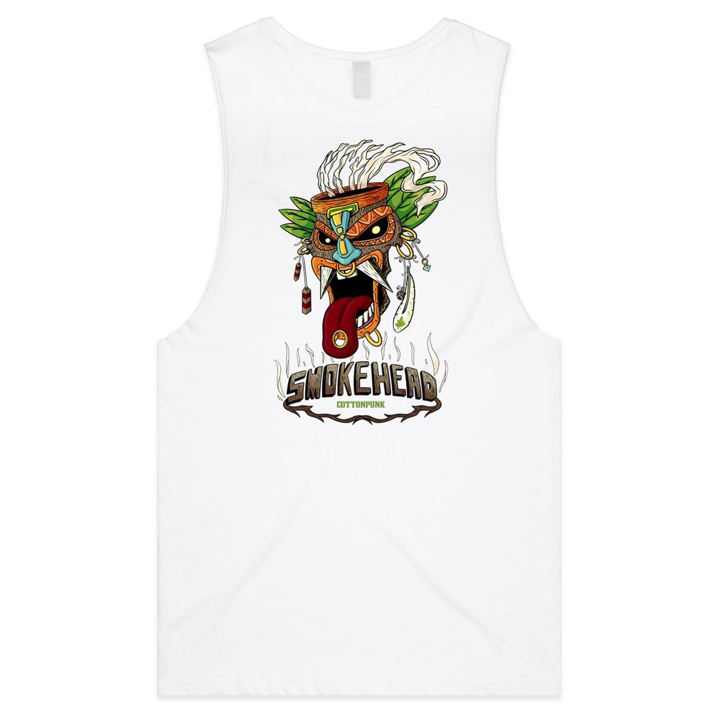 SMOKEHEAD - Mens Sleeveless T-Shirt - BACK PRINT