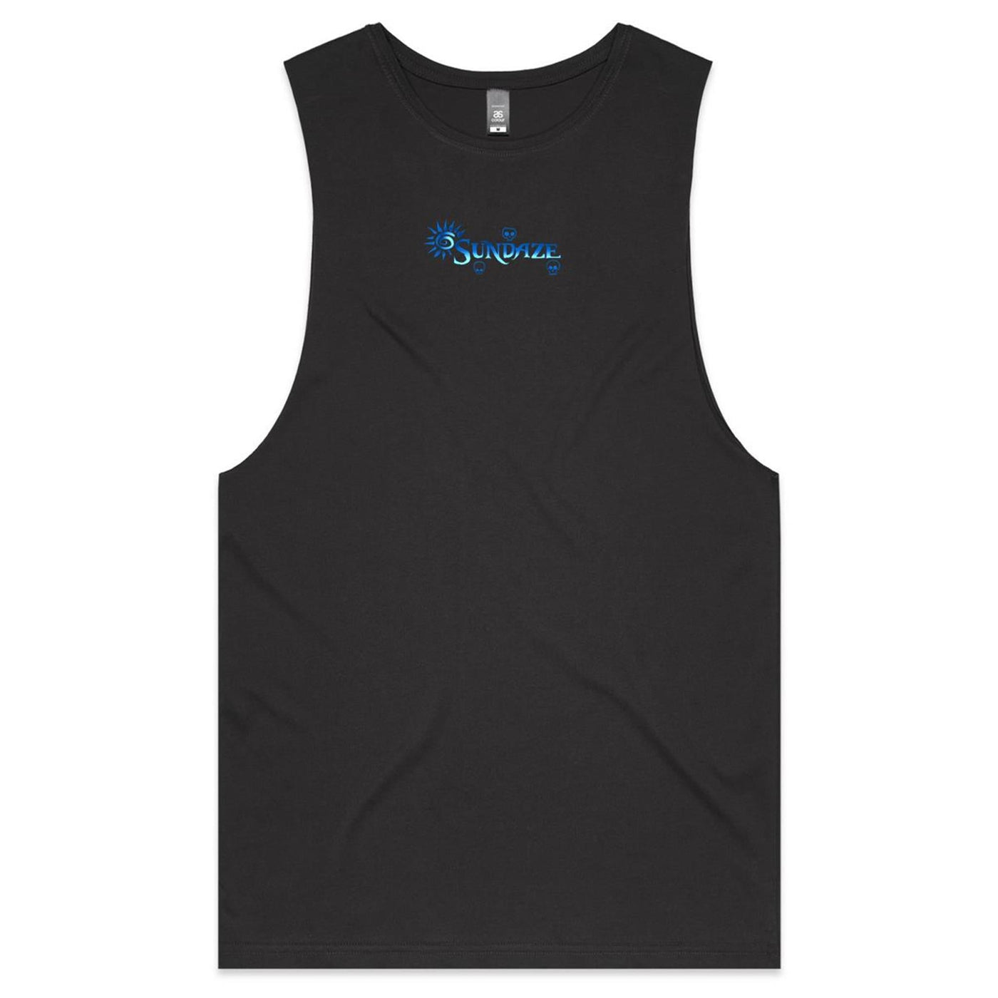 SUNDAZE (B) - Mens Sleeveless T-Shirt - BACK PRINT