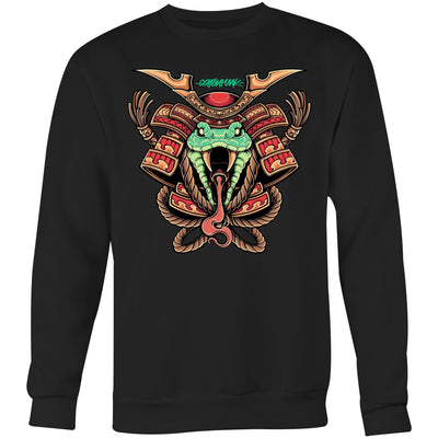 SPIRIT SNAKE - Mens Sweatshirt - FRONT PRINT