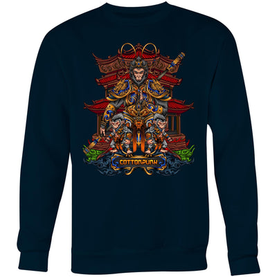 MONKEY KING 2 - Mens Sweatshirt - FRONT PRINT