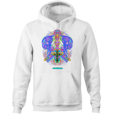 MIND CONTROL - Mens Pocket Hoodie - FRONT PRINT