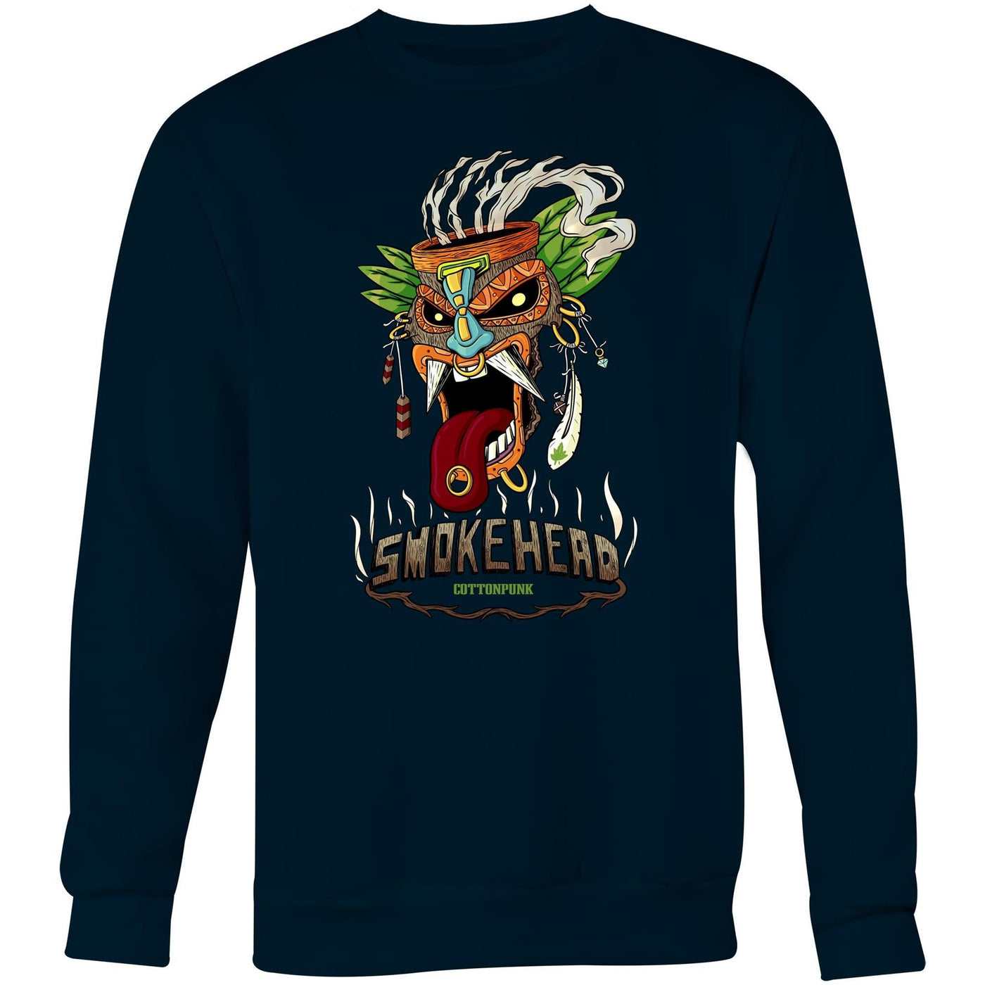 SMOKEHEAD - Mens Sweatshirt - FRONT PRINT