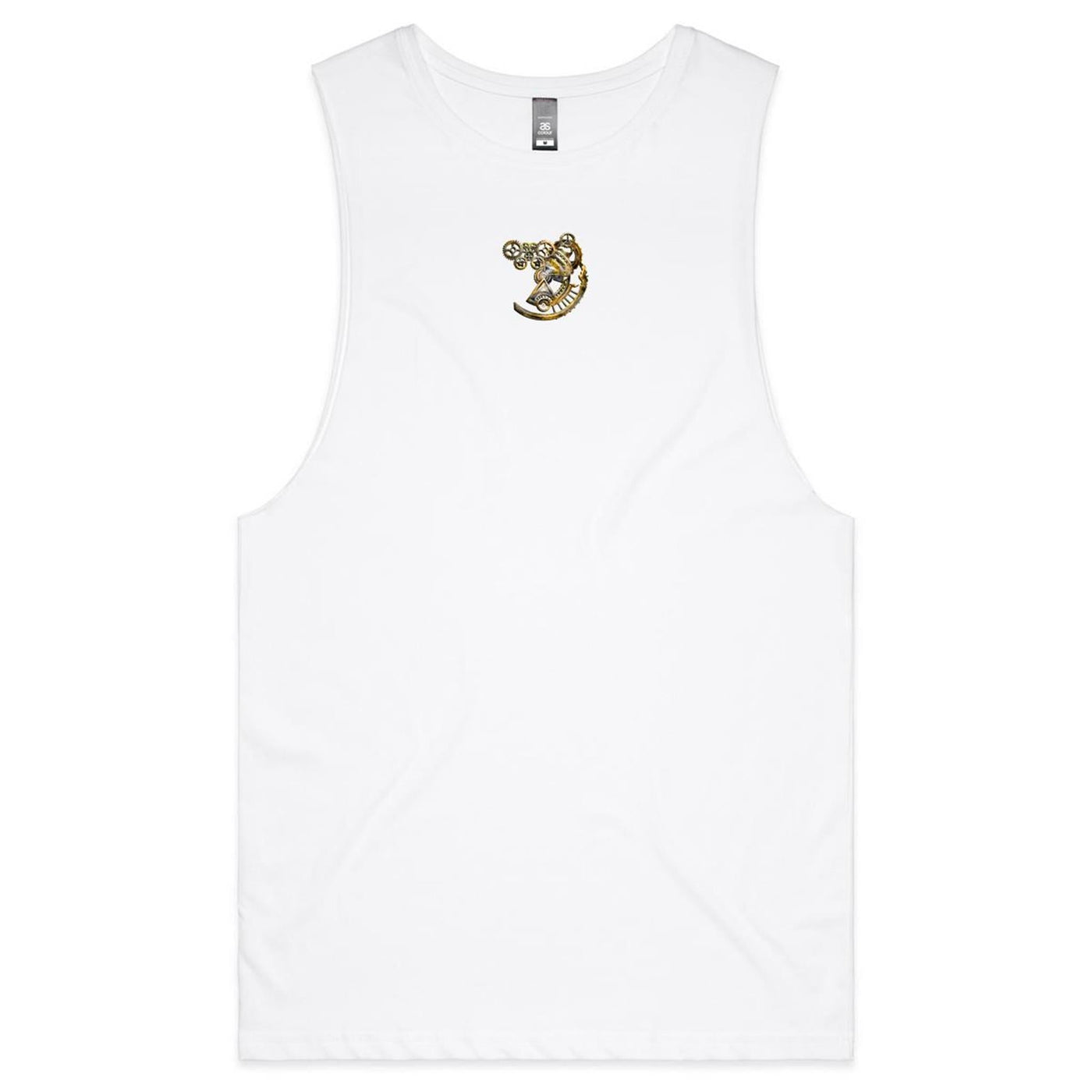 MACHINE - Mens Sleeveless T-Shirt - BACK PRINT