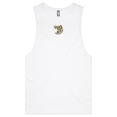 MACHINE - Mens Sleeveless T-Shirt - BACK PRINT