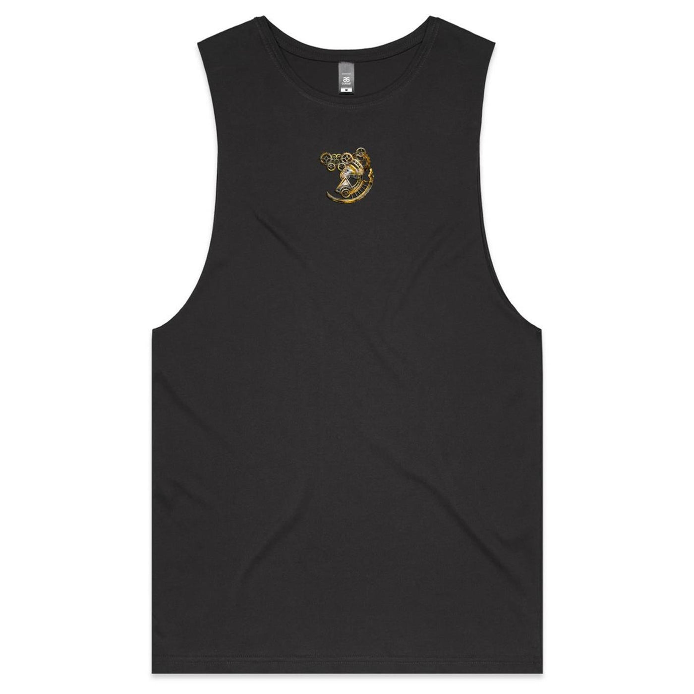 MACHINE - Mens Sleeveless T-Shirt - BACK PRINT