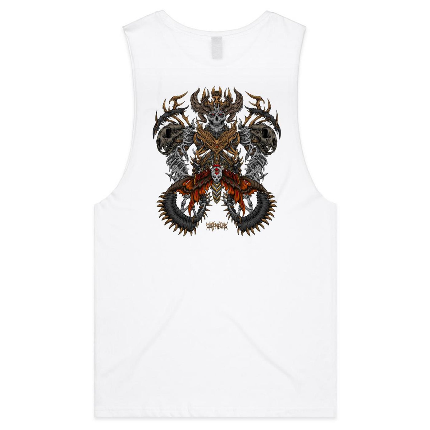 DEATHMOTH KING - Mens Sleeveless T-Shirt - BACK PRINT