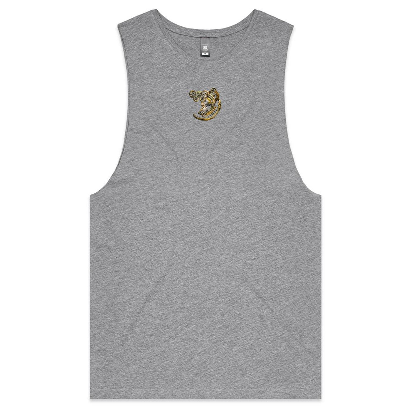 MACHINE - Mens Sleeveless T-Shirt - BACK PRINT