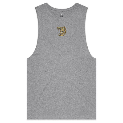 MACHINE - Mens Sleeveless T-Shirt - BACK PRINT