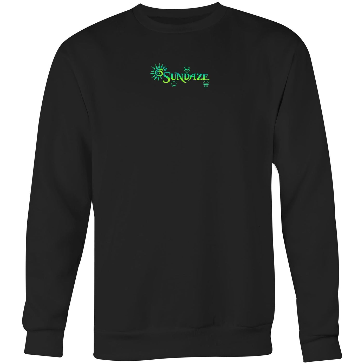 SUNDAZE (G) - Mens Sweatshirt - BACK PRINT