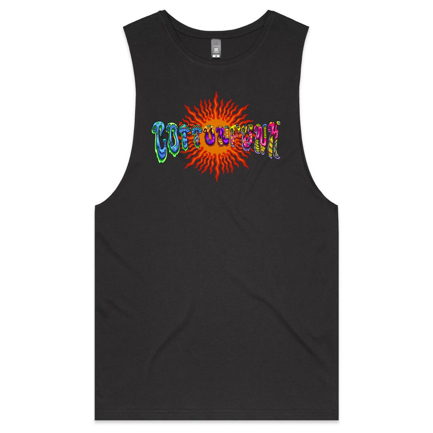 MAGIC SHROOMS - Mens Sleeveless T-Shirt - FRONT PRINT