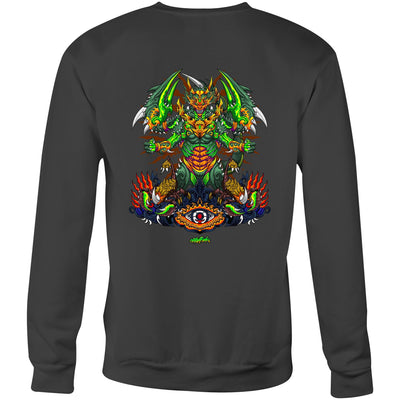 SCORPION KING - Mens Sweatshirt - BACK PRINT