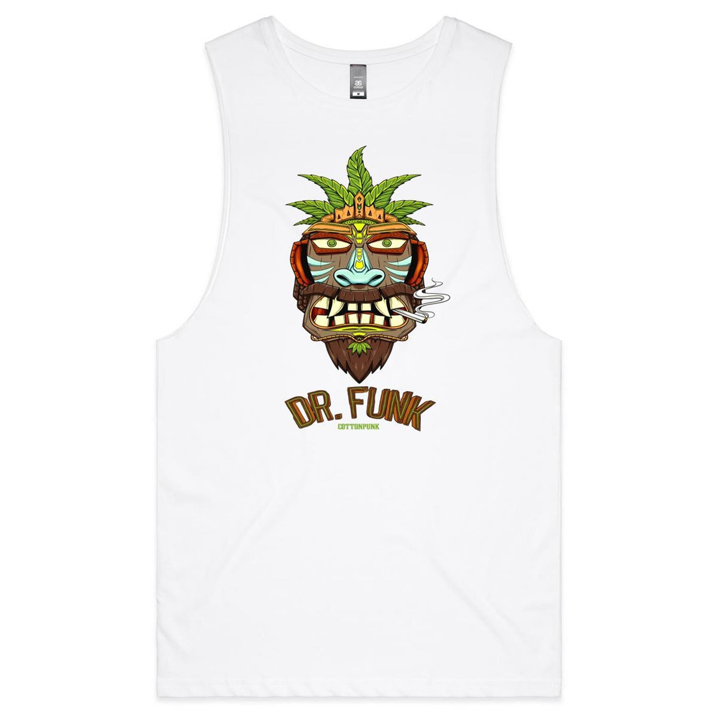 DR. FUNK - Mens Sleeveless T-Shirt - FRONT PRINT