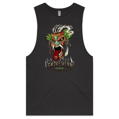 SMOKEHEAD - Mens Sleeveless T-Shirt - FRONT PRINT