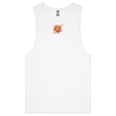 AI CONTROL II - Mens Sleeveless T-Shirt - BACK PRINT