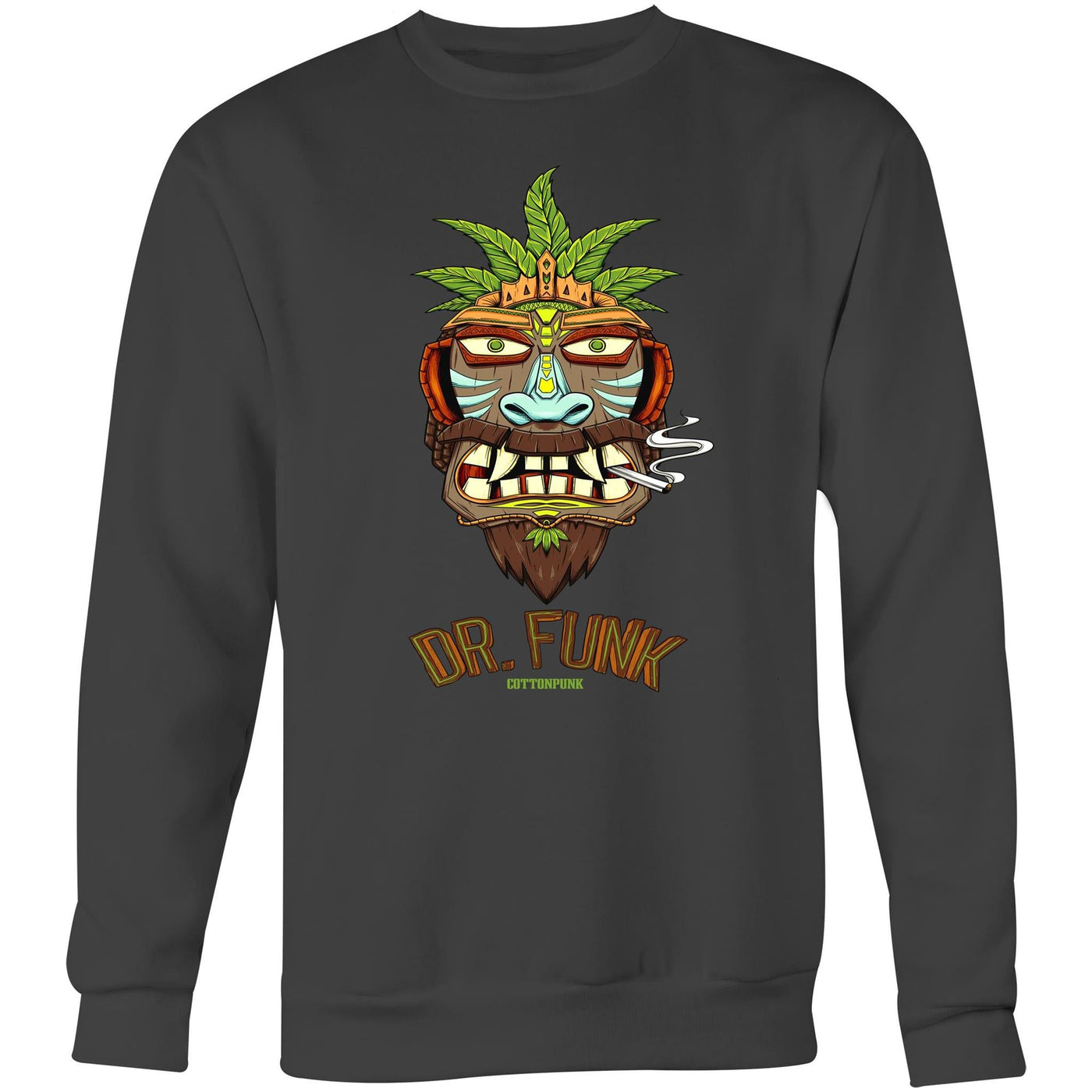 DR. FUNK - Mens Sweatshirt - FRONT PRINT