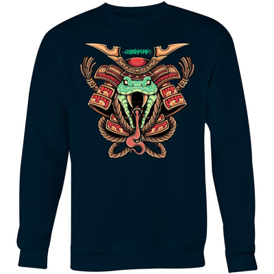 SPIRIT SNAKE - Mens Sweatshirt - FRONT PRINT