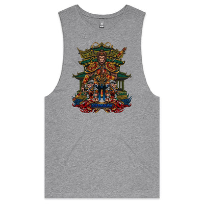 MONKEY KING - Mens Sleeveless T-Shirt - FRONT PRINT