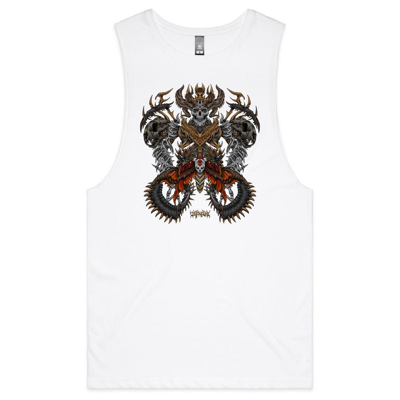 DEATHMOTH KING - Mens Sleeveless T-Shirt - FRONT PRINT