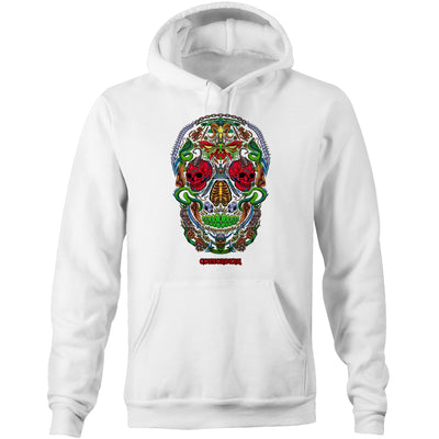 RUST IN PEACE - Mens Pocket Hoodie - FRONT PRINT