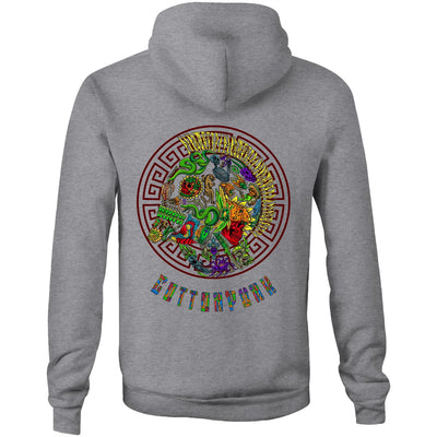 RITUAL DISORDER II - Mens Pocket Hoodie - BACK PRINT