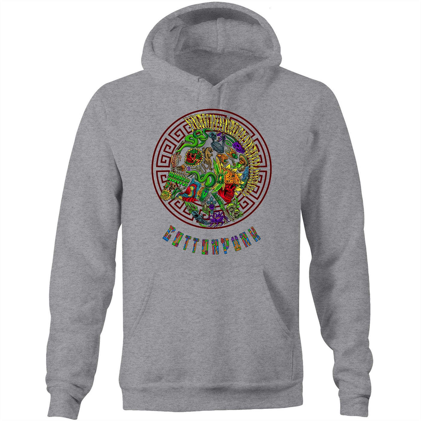 RITUAL DISORDER II - Mens Pocket Hoodie - FRONT PRINT