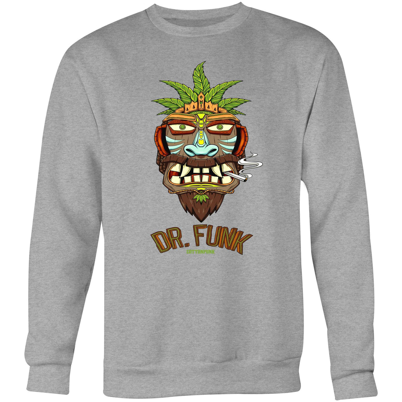 DR. FUNK - Mens Sweatshirt - FRONT PRINT