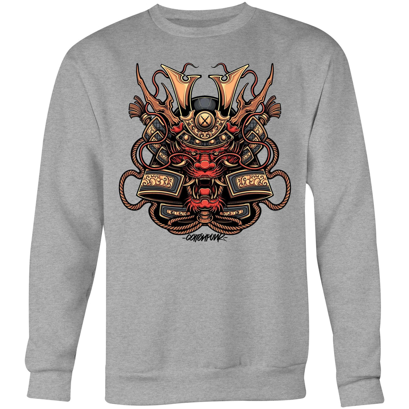 SPIRIT DRAGON - Mens Sweatshirt - FRONT PRINT