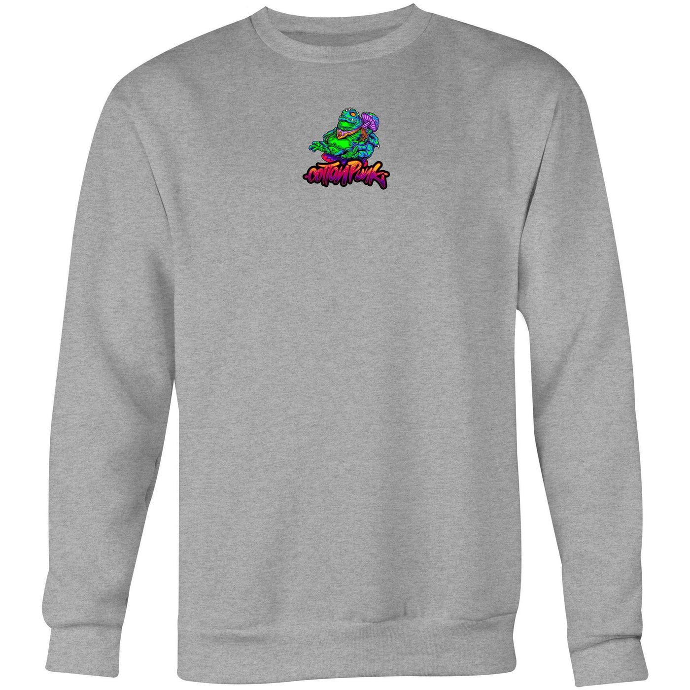 MAGIC SHROOMS - Mens Sweatshirt - BACK PRINT