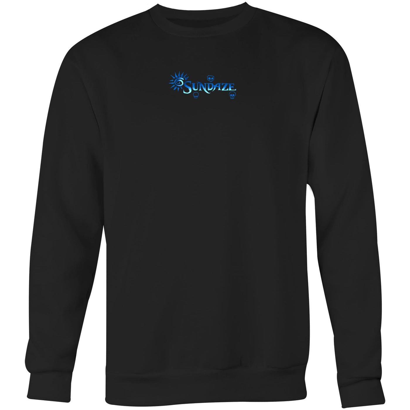 SUNDAZE (B) - Mens Sweatshirt - BACK PRINT