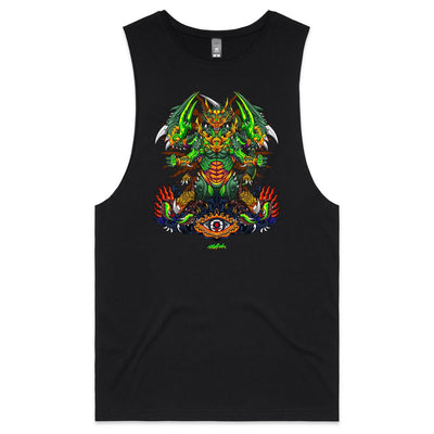 SCORPION KING - Mens Sleeveless T-Shirt - FRONT PRINT