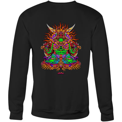 SONORAN TOAD KING - Mens Sweatshirt - BACK PRINT