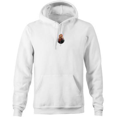 DEATH RIDER - Mens Pocket Hoodie - BACK PRINT