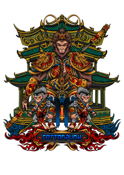 MONKEY KING - WALL ART