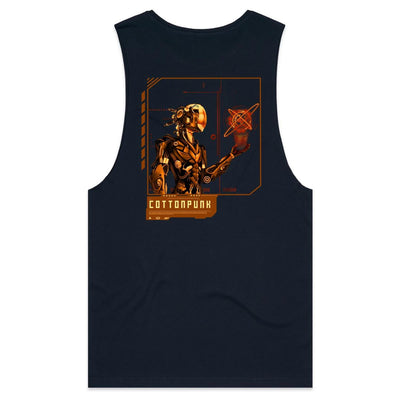 AI CONTROL II - Mens Sleeveless T-Shirt - BACK PRINT