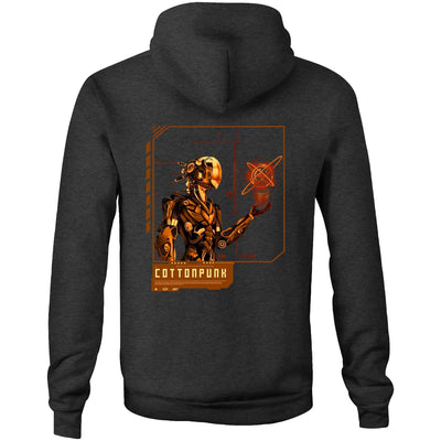 AI CONTROL II - Mens Pocket Hoodie - BACK PRINT